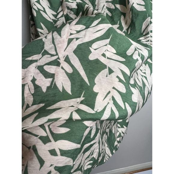 ba&sh Green Ruffled Wrap Mini Dress - Picture 6 of 9